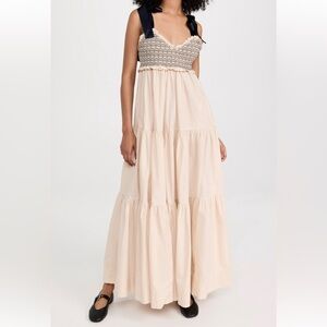 Free people bluebell solid maxi dress